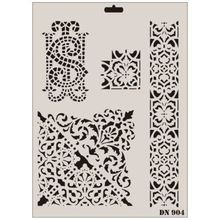 Rich Dantel Seri DN-904 35x25 cm Stencil