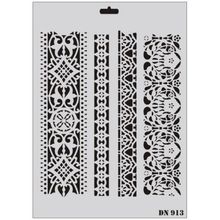 Rich Dantel Seri DN-913 35x25 cm Stencil