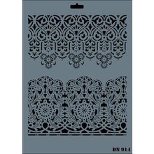 Rich Dantel Seri DN-914 35x25 cm Stencil