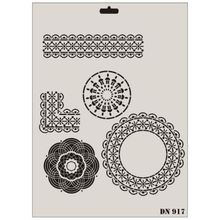 Rich Dantel Seri DN-917 35x25 cm Stencil