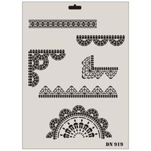 Rich Dantel Seri DN-919 35x25 cm Stencil