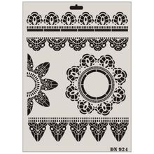 Rich Dantel Seri DN-924 35x25 cm Stencil