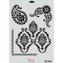 Rich Dantel Seri DN-926 35x25 cm Stencil