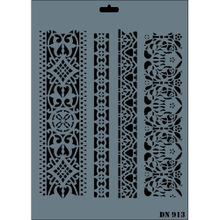 Rich DN-913 Dantel Stencil 25x35 cm Boyama Şablonu