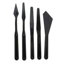 Rich FRRICH-127 Siyah Plastik 5'li Set Spatula