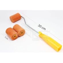 Rich Kadife 5 cm 3 Yedekli Rulo Fırça
