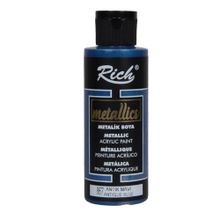 Rich Metalik 120 ml Antik Mavi Akrilik Boya