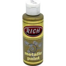 Rich Metalik Koyu Altın 130 cc Akrilik Boya