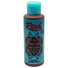 Rich Multi 2252 130 ml Pudra Kahve Akrilik Boya