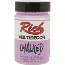 Rich Multi Decor Chalked 100 cc Çikolata Akrilik Boya lila