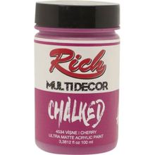 Rich Multi Decor Chalked 100 cc Vişne Akrilik Boya