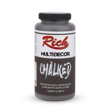 Rich Multi Decor Chalked 500 cc Retro Siyah Akrilik Boya