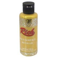Rich Multi Surface Metalik 6504 Altın 130ml Akrilik Boya