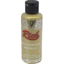 Rich Multi Surface Metalik 6512 Soft Altın 130ml Akrilik Boya
