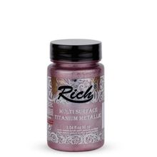 Rich Multi Titanyum Pudra Pembe 90 cc Metalik Boya