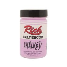 Rich Multidecor Chalked 4522 Bebek Pembe 100 cc Akrilik Boya