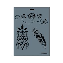 Rich N-119 Yeni Seri XL 35x25 cm Stencil