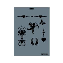 Rich N-192 Yeni Seri XL 35x25 cm Stencil