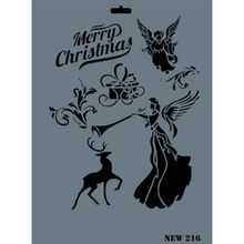Rich N-216 Yeni Seri XL 35x25 cm Stencil