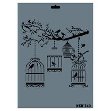 Rich N-240 Yeni Seri XL 35x25 cm Stencil