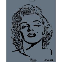 Rich NEW-420 Stencil 25x35 cm Boyama Şablonu
