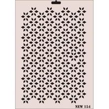 Rich New Seri N 154 35x25 cm Stencil