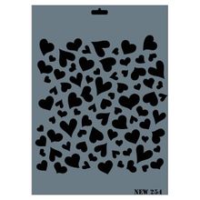 Rich New Seri N-254 35x25 cm Stencil