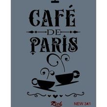 Rich New Seri N-341 35x25 cm Stencil