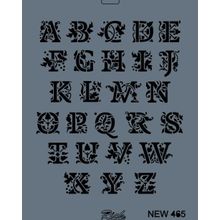 Rich New Seri N-465 35x25 cm Stencil