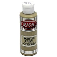 Rich No:124 Kum Beji 130ml Akrilik Boya