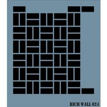 Rich WALL-024 50x70 cm Duvar Stencil Boyama Şablonu