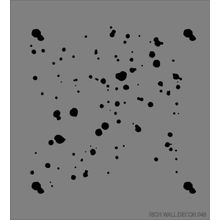 Rich WALL-048 50x70 cm Duvar Stencil Boyama Şablonu