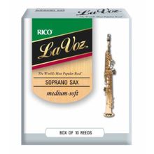 Rico Royal Lavoz RIC10MS Soprano Medium Soft Sax Kamışı