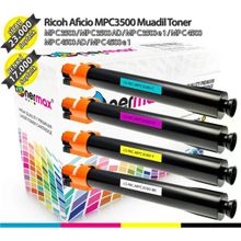Ricoh Aficio MPC3500EFI Muadil Toner Set