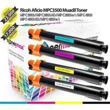 Ricoh Aficio MPC4500EFI Muadil Toner Set