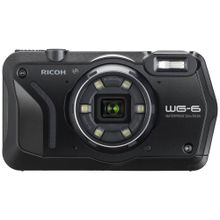 Ricoh WG-6 Siyah Su Geçirmez Dijital Kompakt Fotoğraf Makinesi