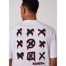 Riders By Lee L231715100 Bisiklet Yaka Beyaz Erkek T-Shirt