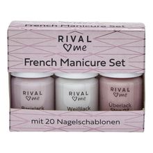 Rival Loves Me French Oje Manikür Seti + 20 Şablon