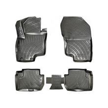 Rizline 3D Siyah Mitsubishi Outlander Hybrit 2019+ Paspas