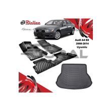Rizline Audi A4 Havuzu B8 Sedan 2008-2014 Siyah 3D Bagaj Havuzu