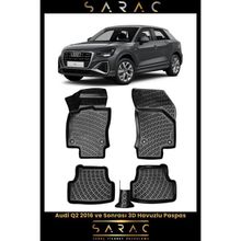 Rizline Audi Q2 2021 Model 3D Havuzlu Paspas