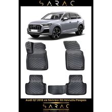 Rizline Audi Q7 2020 Model 3D Havuzlu Paspas