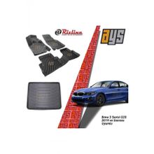 Rizline BMW 3 Seri G20 2019 Sonrası 3D Havuzlu Paspas + Bagaj Havuzu