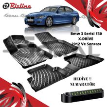 Rizline Bmw 3 Serisi F30 X Drive 2012 Sonrasi 3D Havuzlu Paspas