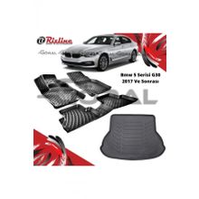 Rizline BMW 5 Serisi G30 2017 ve Sonrası Paspas ve Bagaj Havuzu Set