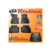 Rizline BMW E90 3 Serisi 3D Paspas + 3D Bagaj Havuzu 2005-2013 Arası Siyah Set