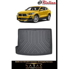 Rizline BMW X2 F39 2017 Sonrası 3D Bagaj Havuzu
