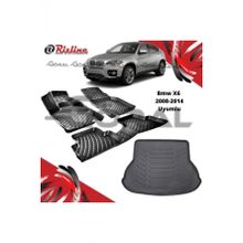 Rizline BMW X6 2008-2014 Uyumlu Paspas ve Bagaj Havuzu Set