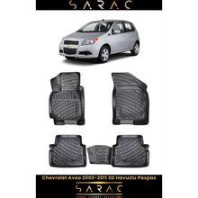 Rizline Chevrolet Aveo 2010 Araca Özel Tasarım 3D Havuzlu Paspas