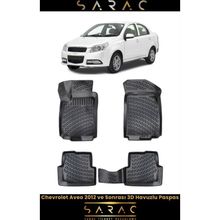 Rizline Chevrolet Aveo 2017 3D Havuzlu Paspas